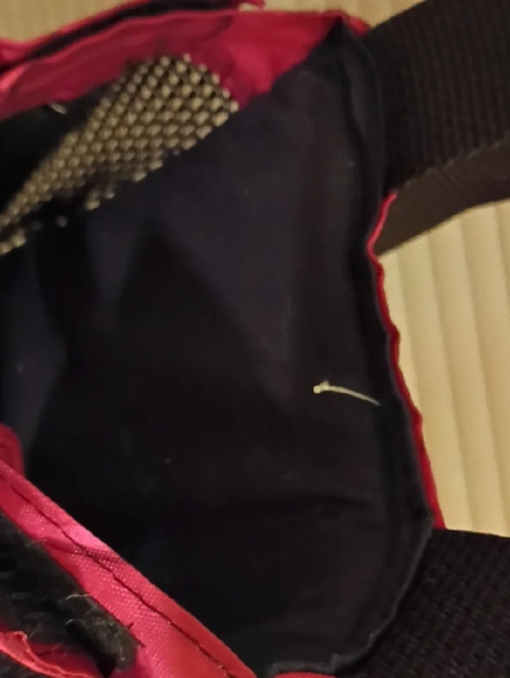 Red Quilted Pet Carrier Backpack